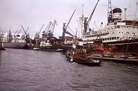 1965. Deutschland. Bremen. Hafen. Schiffe